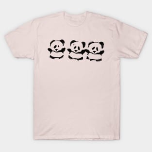 3 Pandas T-Shirt